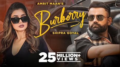 burberry musica|new punjabi song amrit maan.